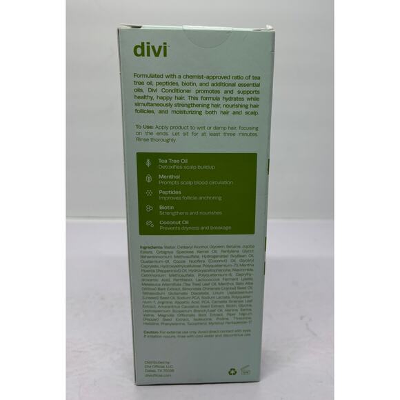 Divi Original Conditioner Hydrate + Restore 12 oz / 354 ml Full Size NIB Sealed - Picture 2 of 3